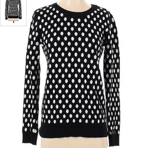 41 Hawthorn Polka Dot Sweater, 100% cotton
